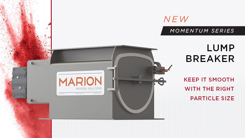 New Lump Breaker Product from Marion Process Solutions